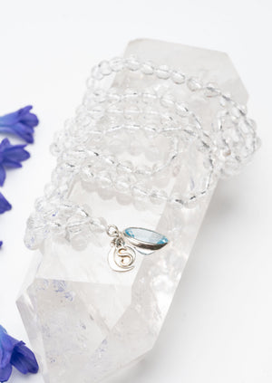 SHAKTI Power of Manifestation | 15ct Topaz & Himalayan Quartz