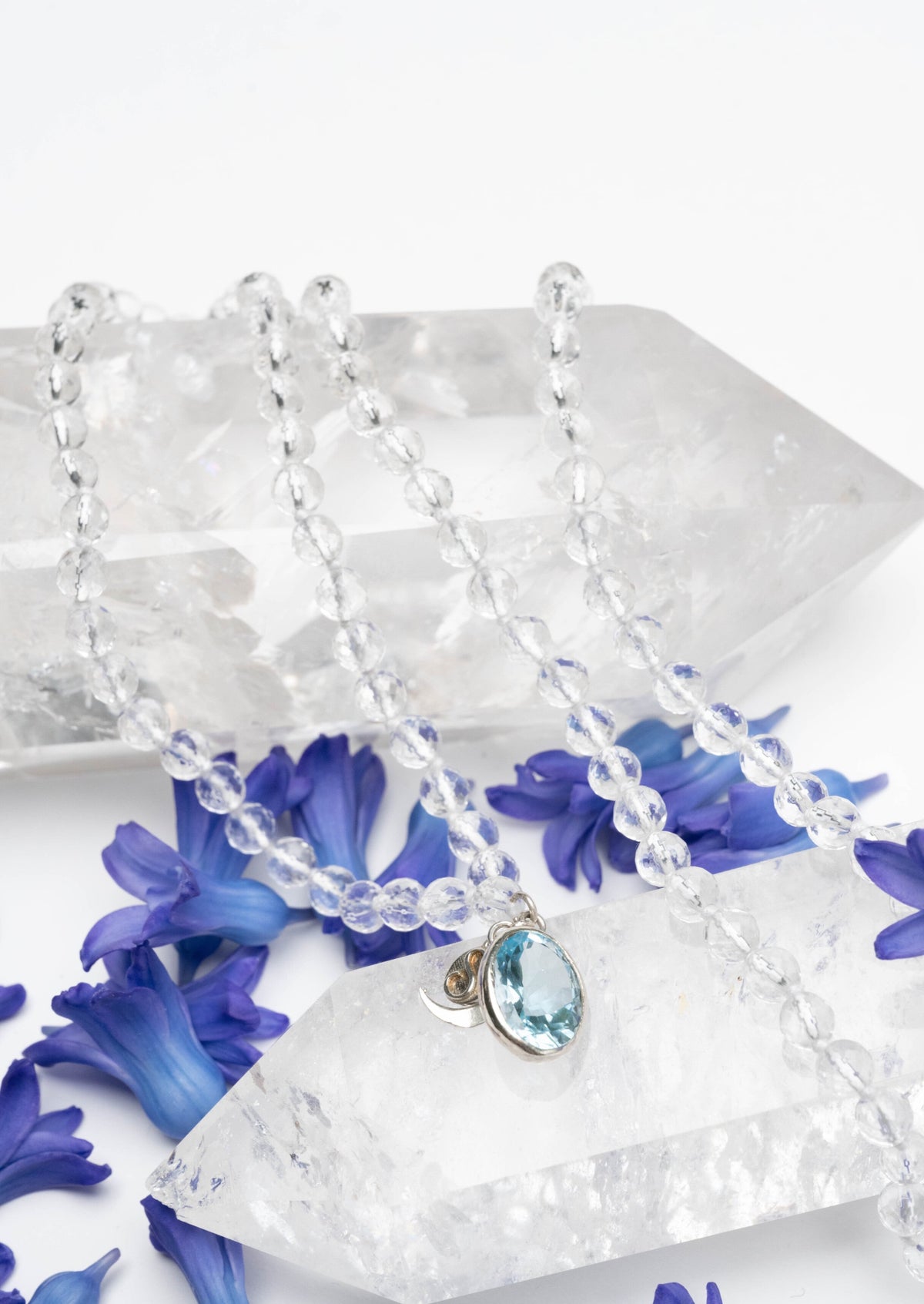 SHAKTI Power of Manifestation | 15ct Topaz & Himalayan Quartz