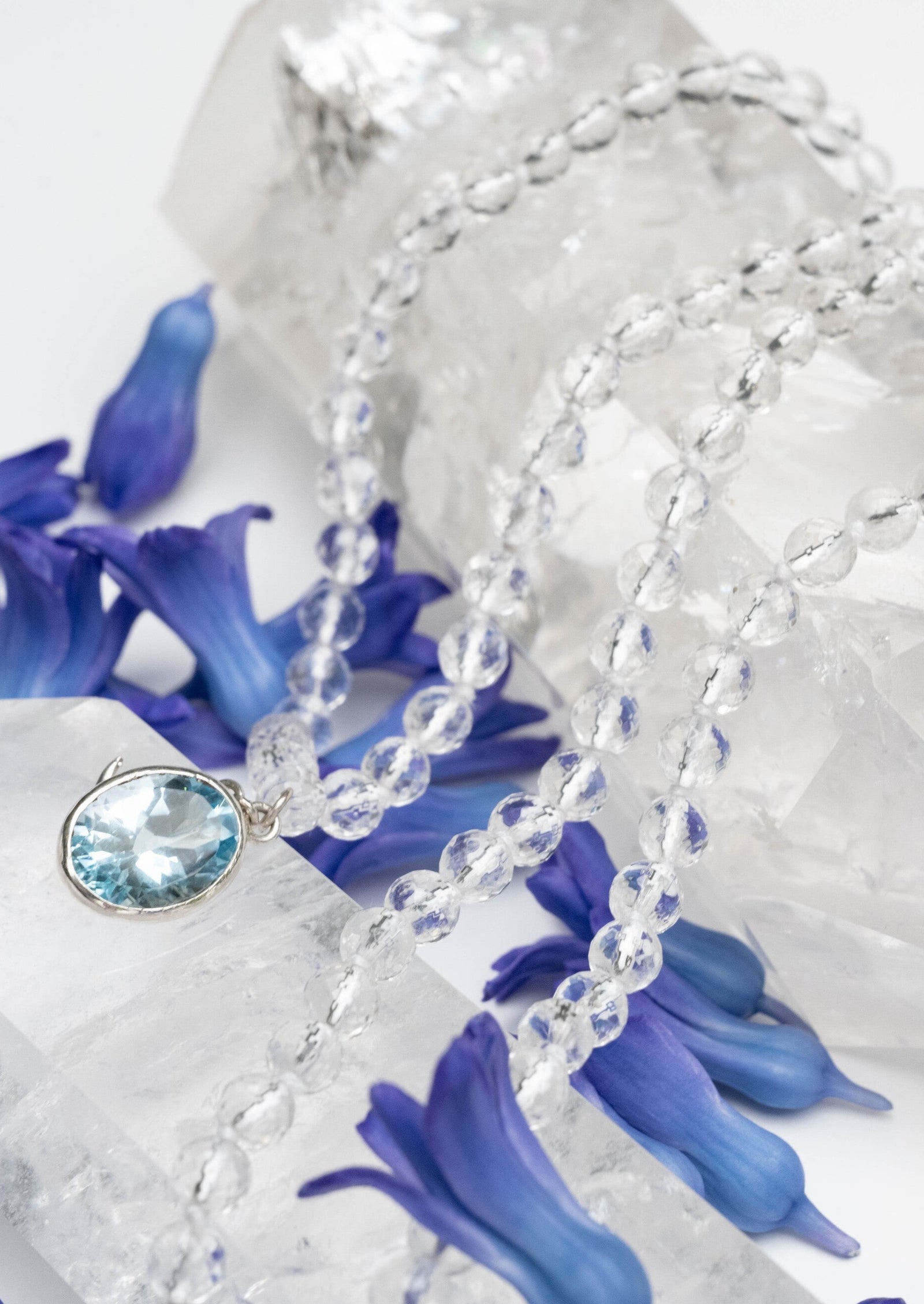 SHAKTI Power of Manifestation | 15ct Topaz & Himalayan Quartz