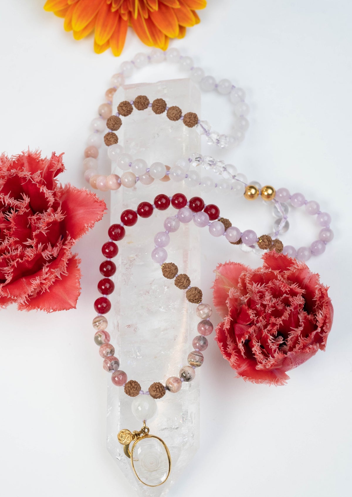 AMBA Durga | Divine Mother Mala with Sri Yantra