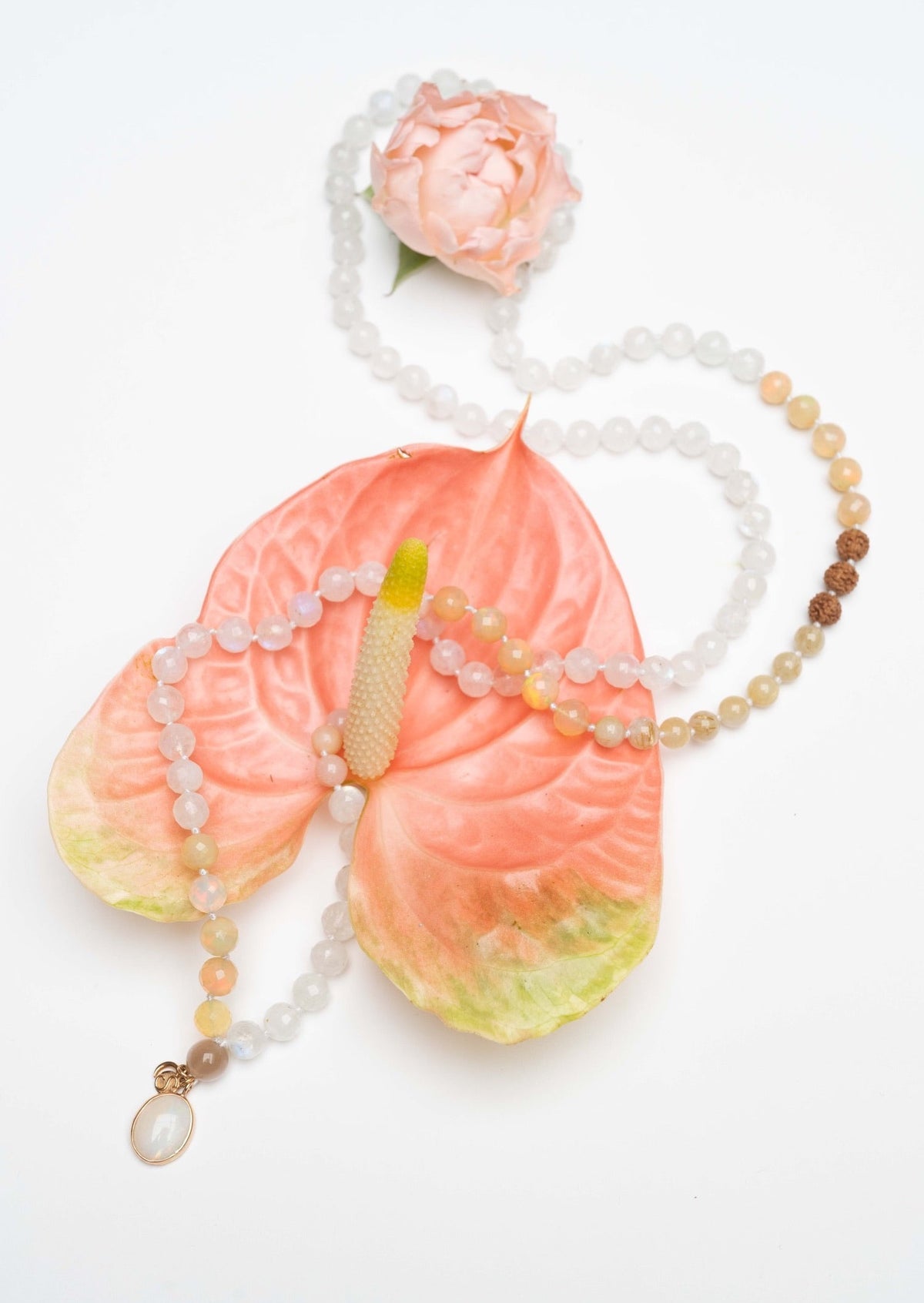 GRACE Fire Opal | 18k Rose Gold