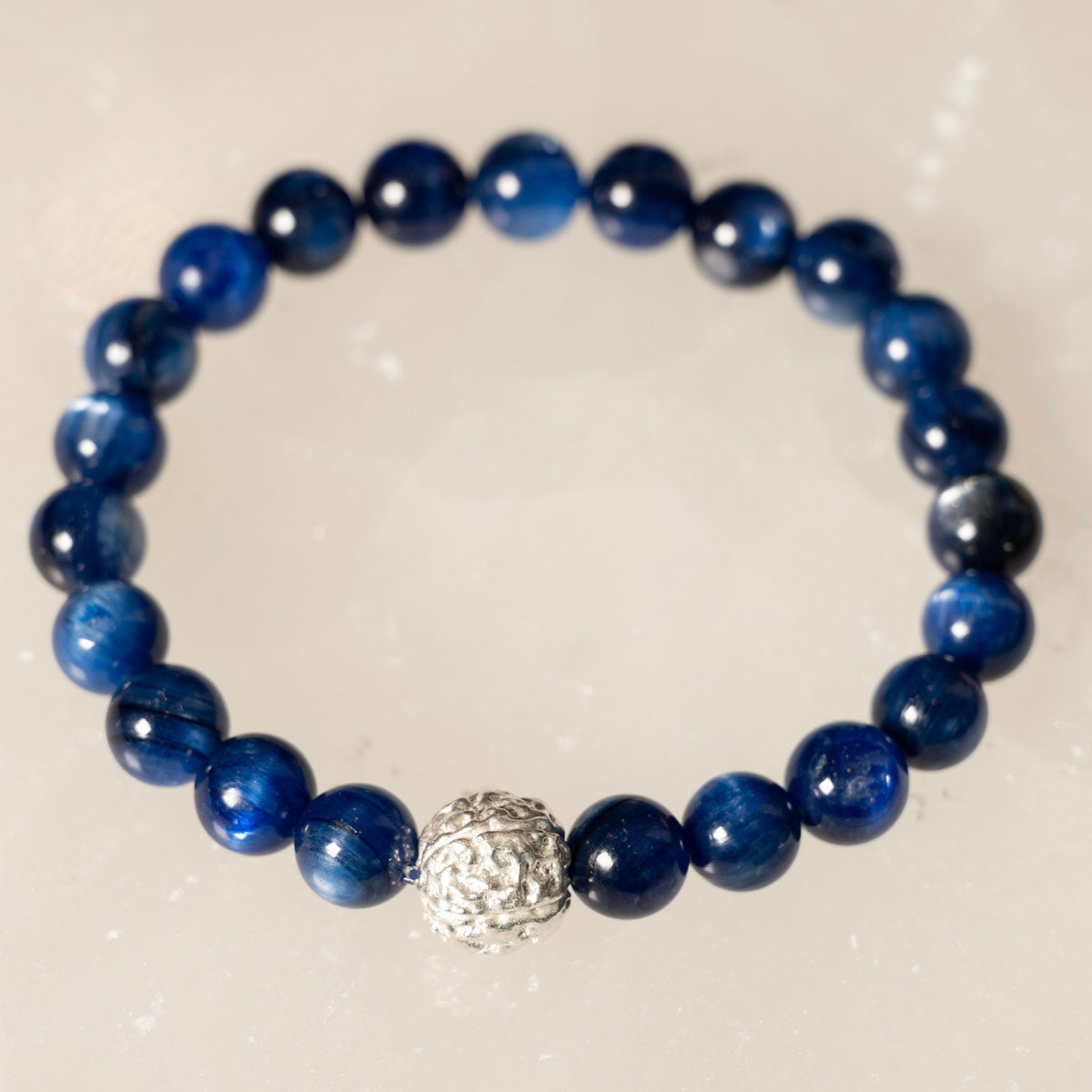 ONLY 9 AVAILABLE: Blue Kyanite Bracelet - 4mm Blue Kyanite is a stone  associated with the Throat & Third eye Chakra. Benefits of this… | Instagram