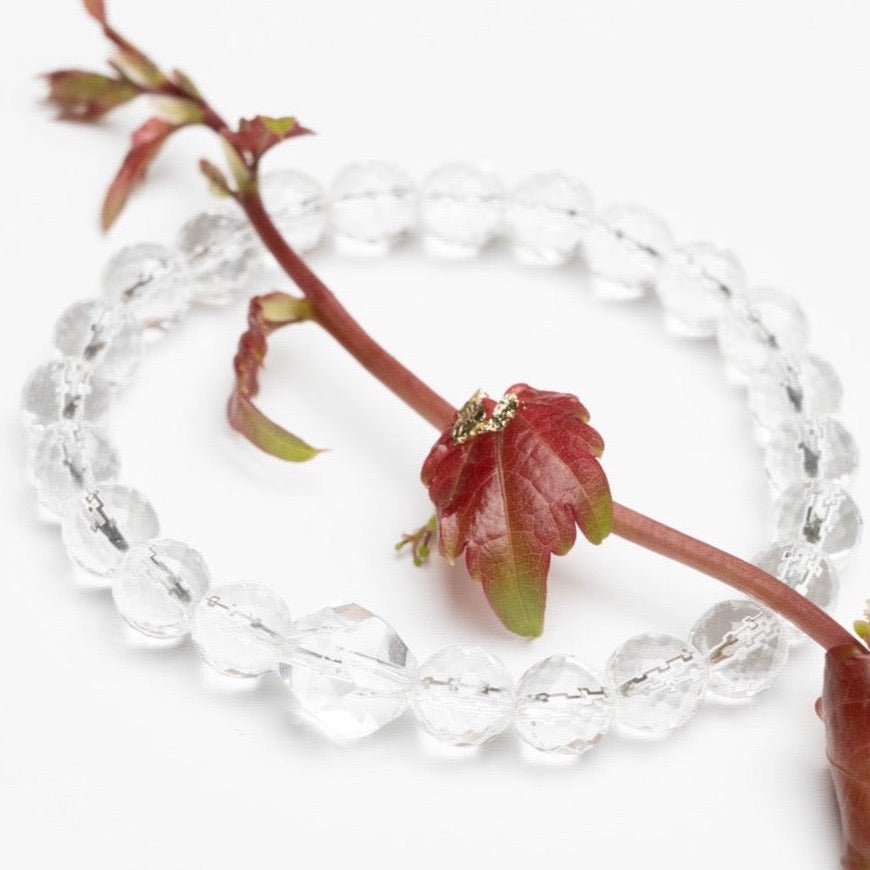 DEVYANI ‘Goddess’ Quartz Herkimer 'Light' Bracelet