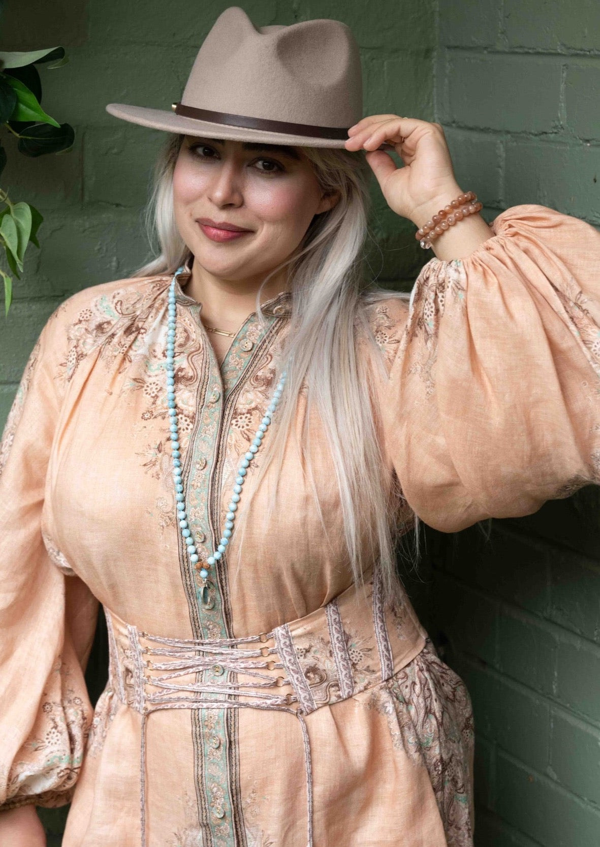 SATYA YUGA Time of Awakening and Truth | Larimar, Turquoise Mala