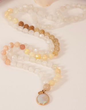 GRACE Fire Opal | 18k Rose Gold