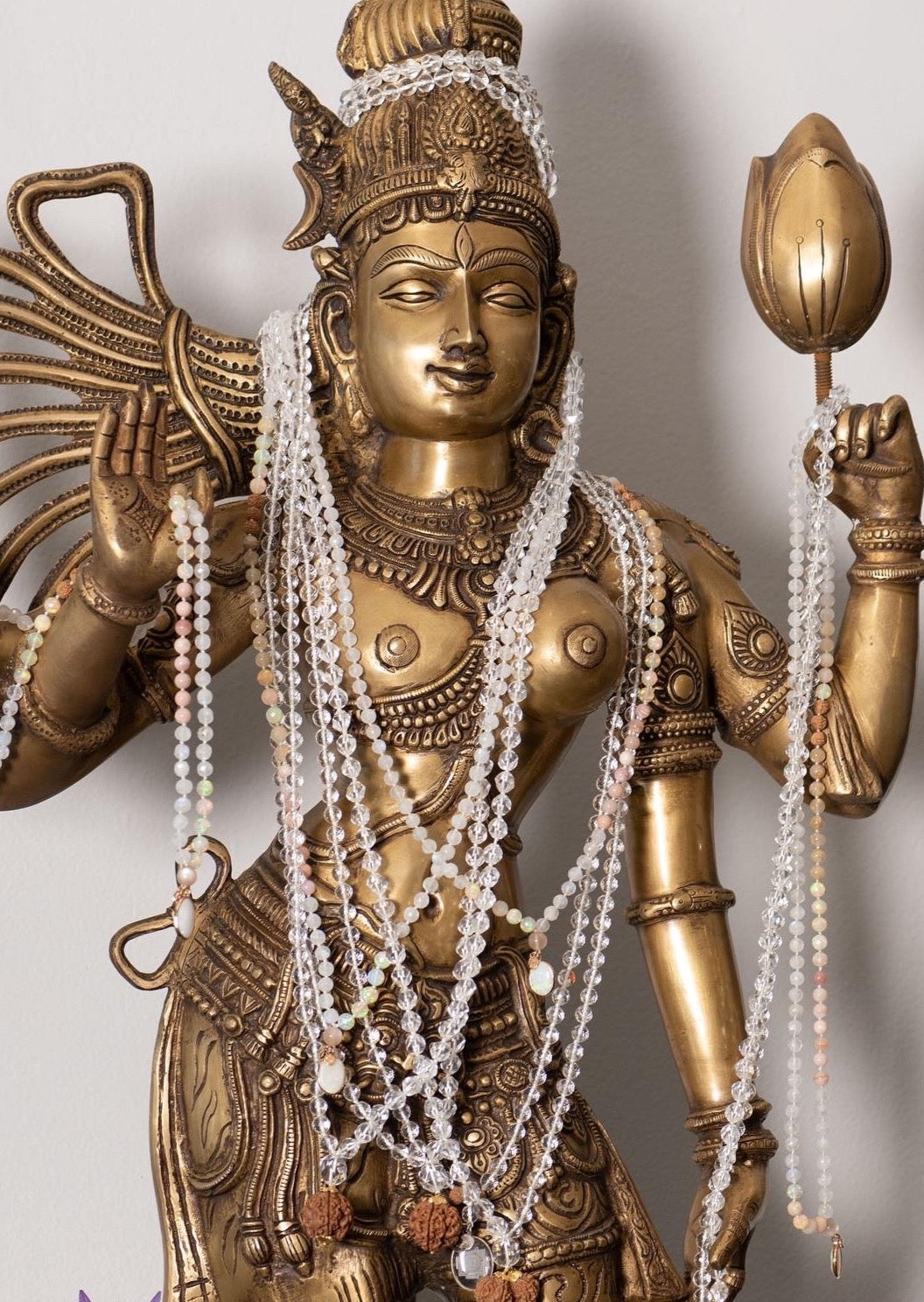 CHIT SHAKTI Creative Consciousness | Different Nepal Rudraksha in 18k Gold Rudraksha