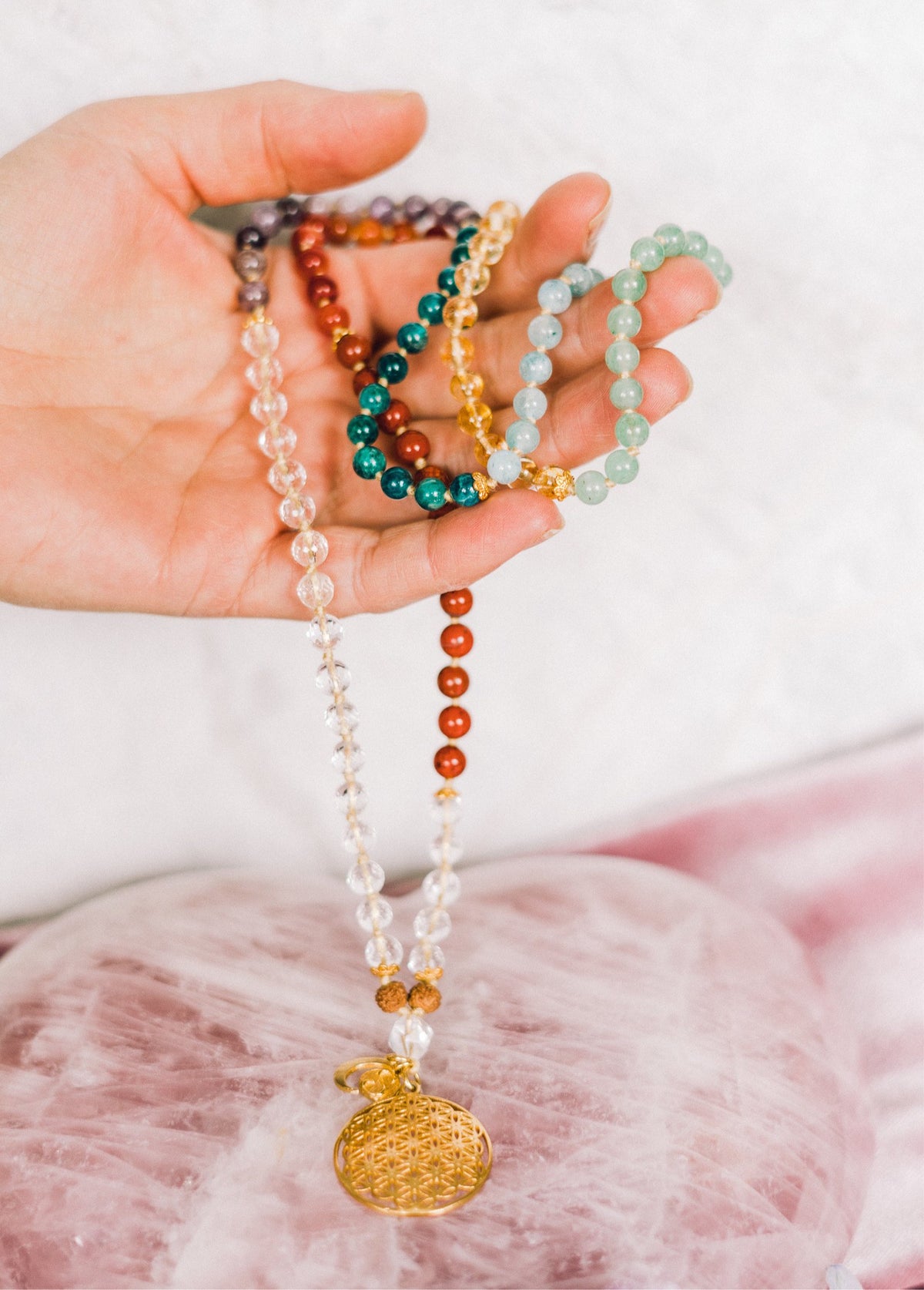 KUNDALINI CHAKRA Mala (small version) | Cycle of Being, Becoming, Presence