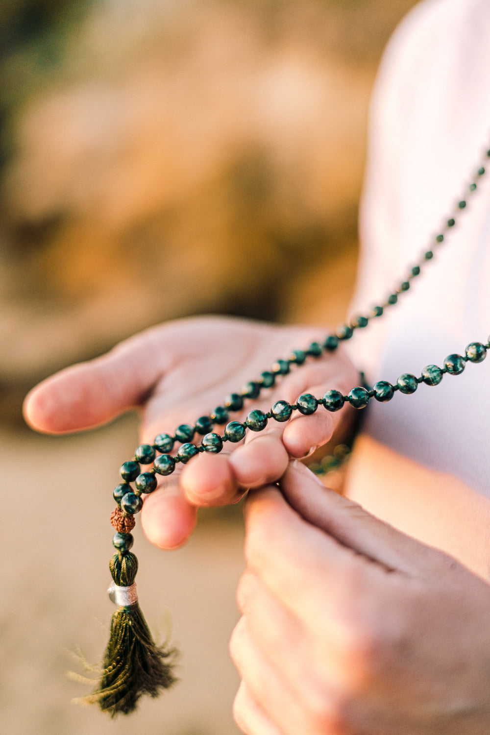 Archangel SERAPHIM Mala | Rare Seraphanite for Lightworkers