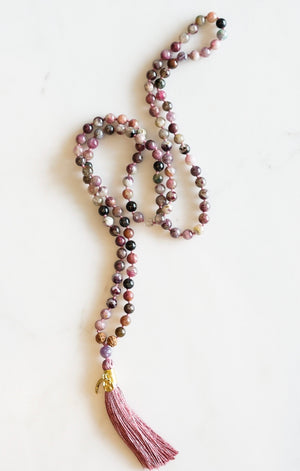 SHAMAN’s Mala with Tourmaline