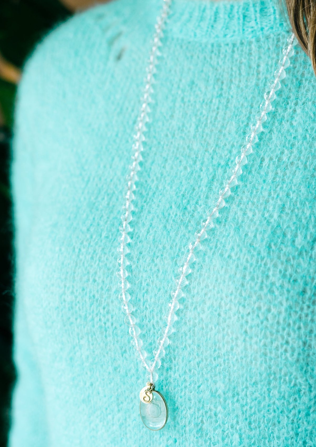 Divine Manifestation Mala SHRI | Hand-carved Himalayan Quartz Sri Yantra Sphatik Mala