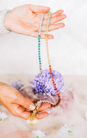 KUNDALINI CHAKRA Mala (small version) | Cycle of Being, Becoming, Presence