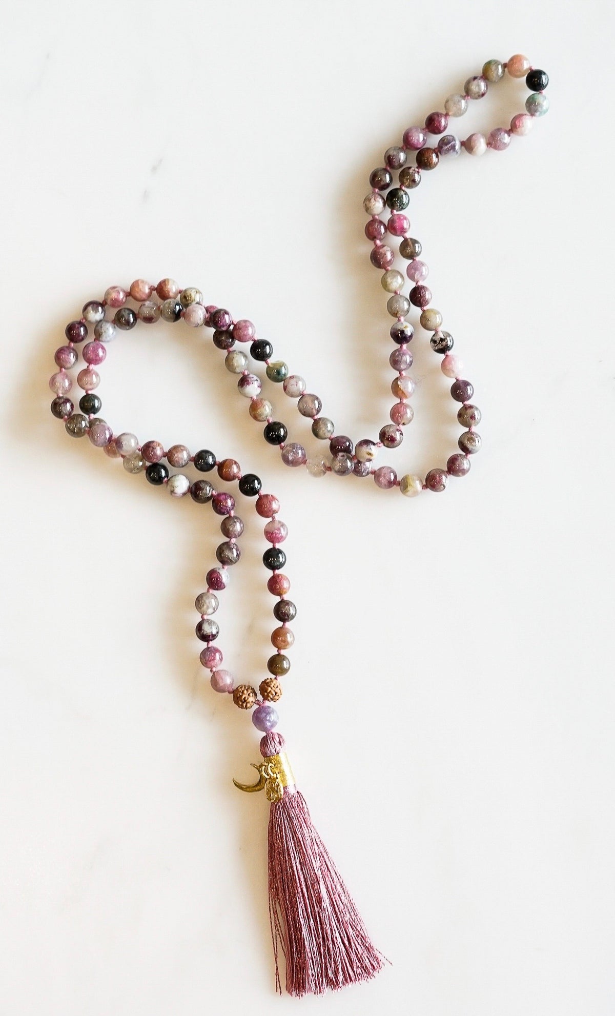 SHAMAN’s Mala with Tourmaline