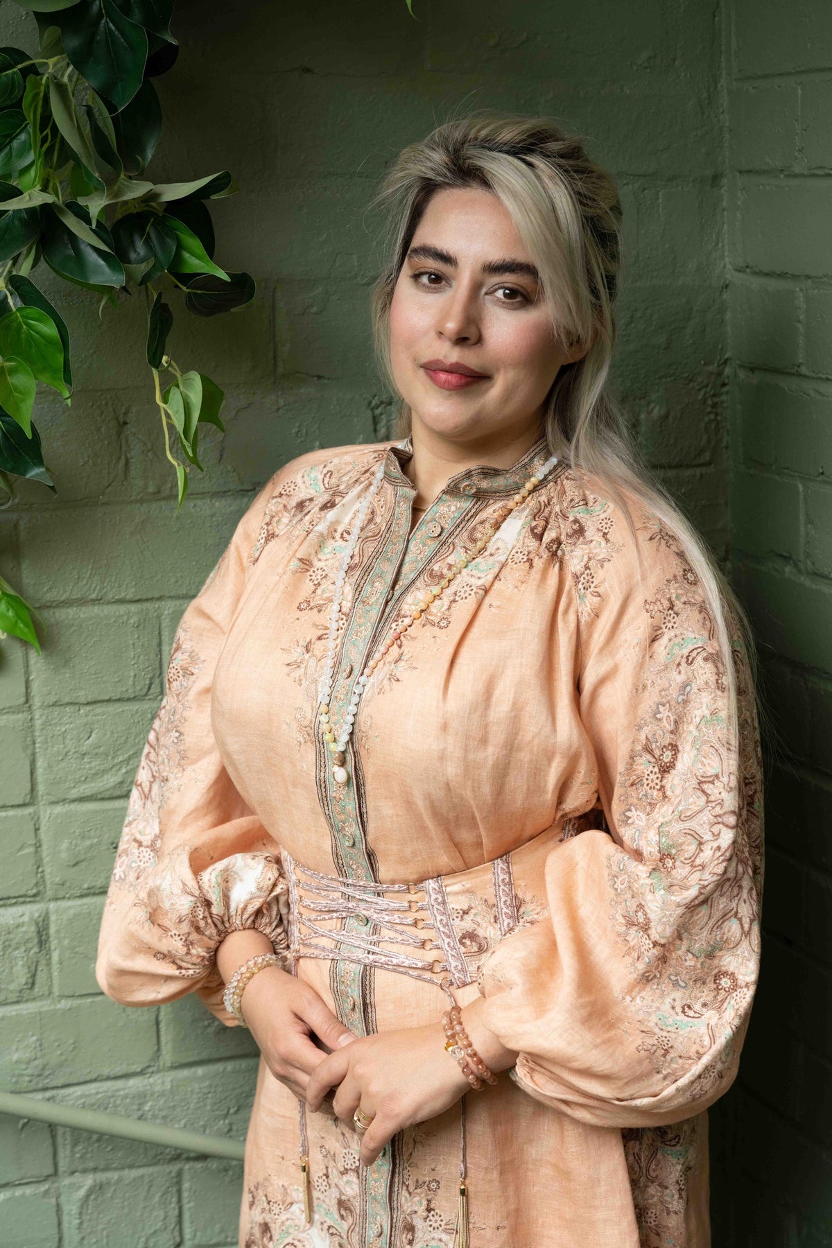 HEALING Chrysocolla Mala