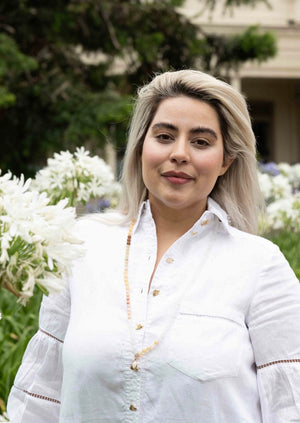 GRACE Fire Opal | 18k Rose Gold