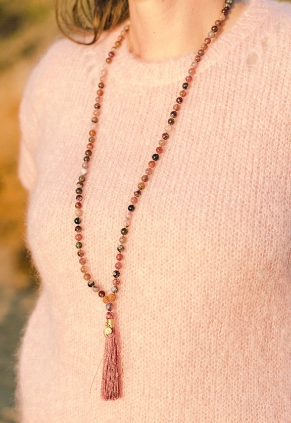 SHAMAN’s Mala with Tourmaline