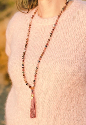 SHAMAN’s Mala with Tourmaline