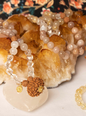 LIGHTWORKERS Mala | Narayan Rudraksha for Success & Protection