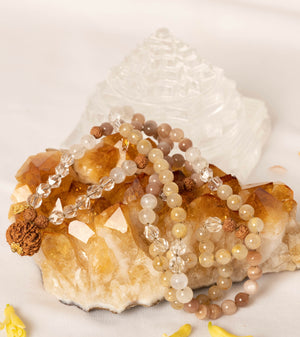 LIGHTWORKERS Mala | Narayan Rudraksha for Success & Protection