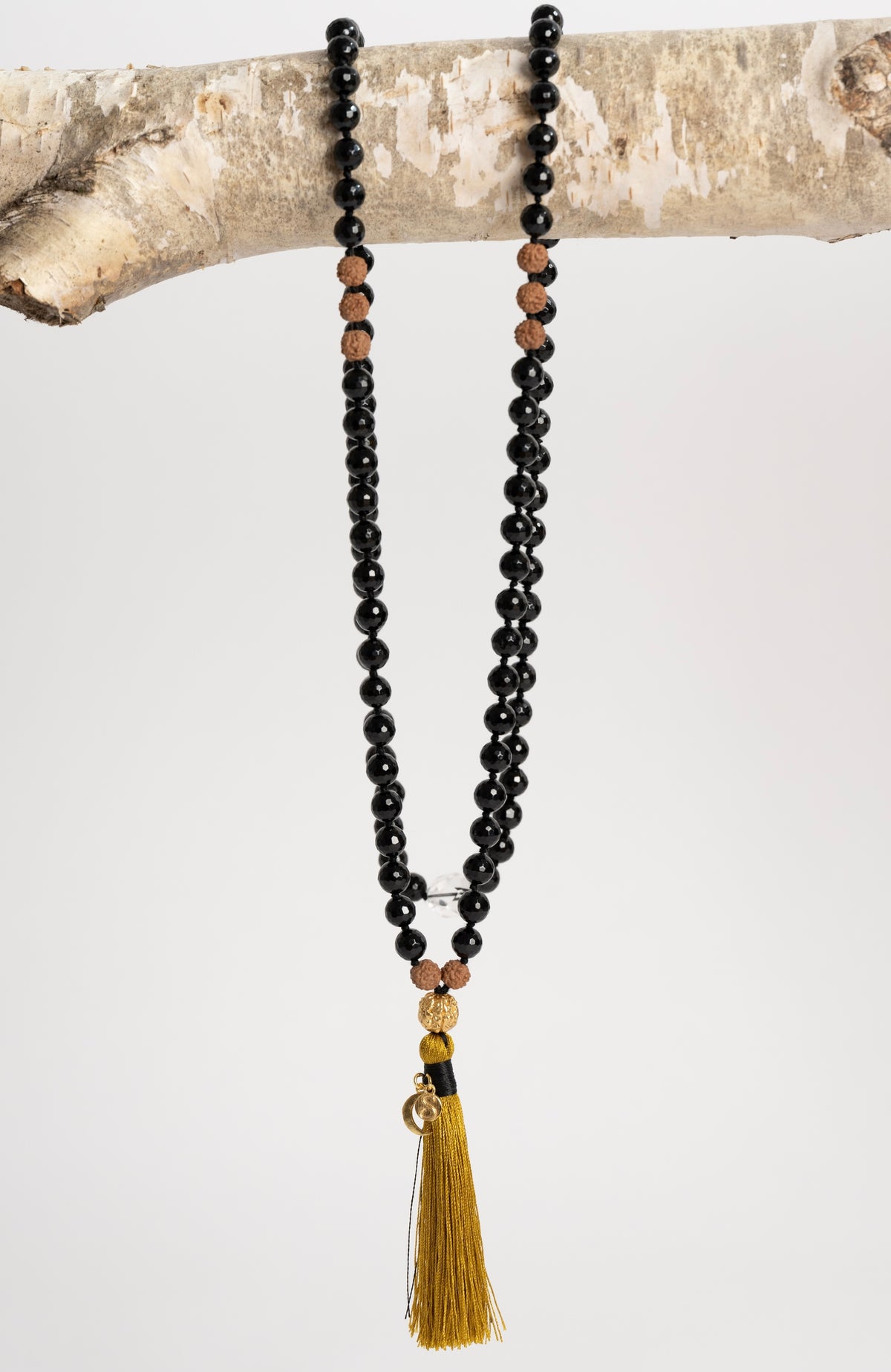 BHOLENATH Protection, Love & Healing | Faceted Tourmaline Mala