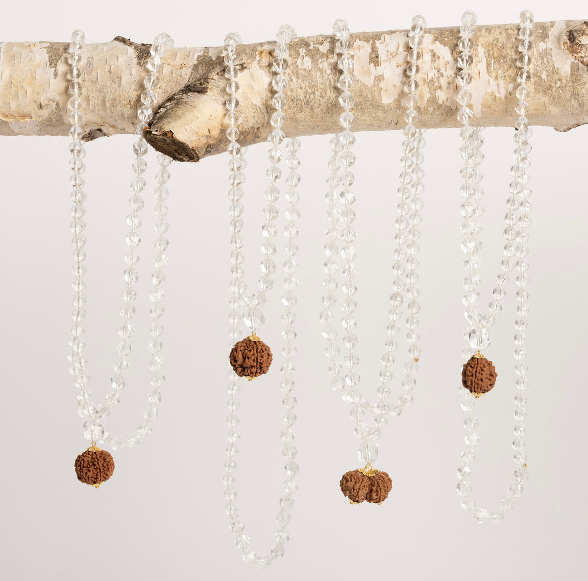 CHIT SHAKTI Creative Consciousness | Different Nepal Rudraksha in 18k Gold Rudraksha