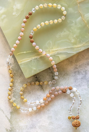 LIGHTWORKERS Mala | Narayan Rudraksha for Success & Protection