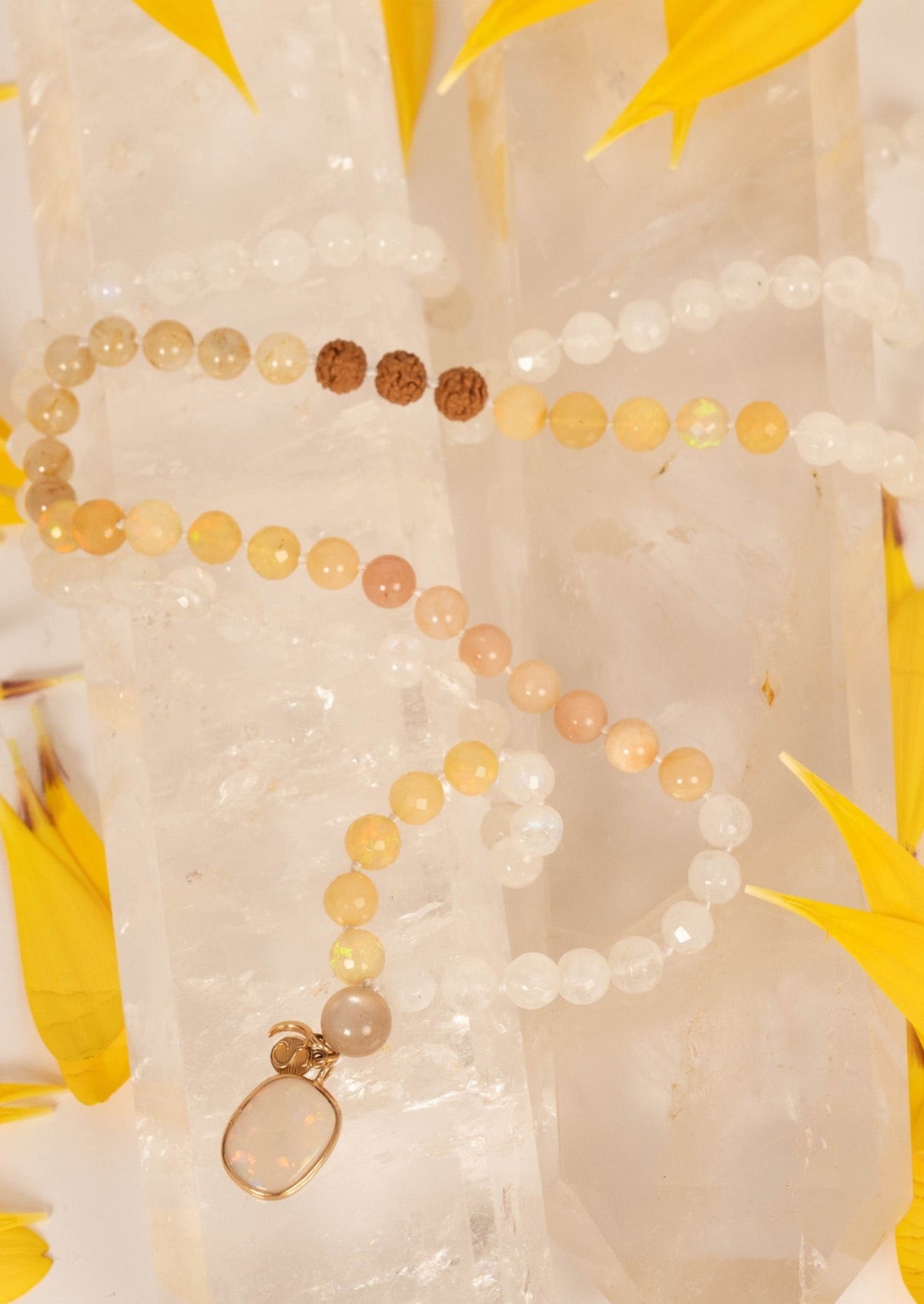 GRACE Fire Opal | 18k Rose Gold