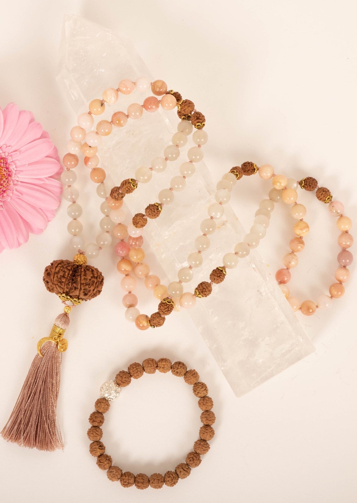 Gauri Shankar Rudraksha Mala Beads | Shivoham Australia hand-made