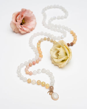 GRACE Fire Opal | 18k Rose Gold