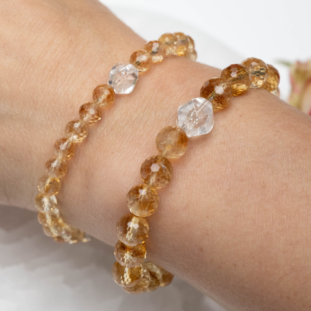 Queen's Craftwork Natural Crystal Series Natural Citrine Asai Original  Design Bracelet - Shop Opus Design Bracelets - Pinkoi