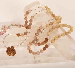 LIGHTWORKERS Mala | Narayan Rudraksha for Success & Protection