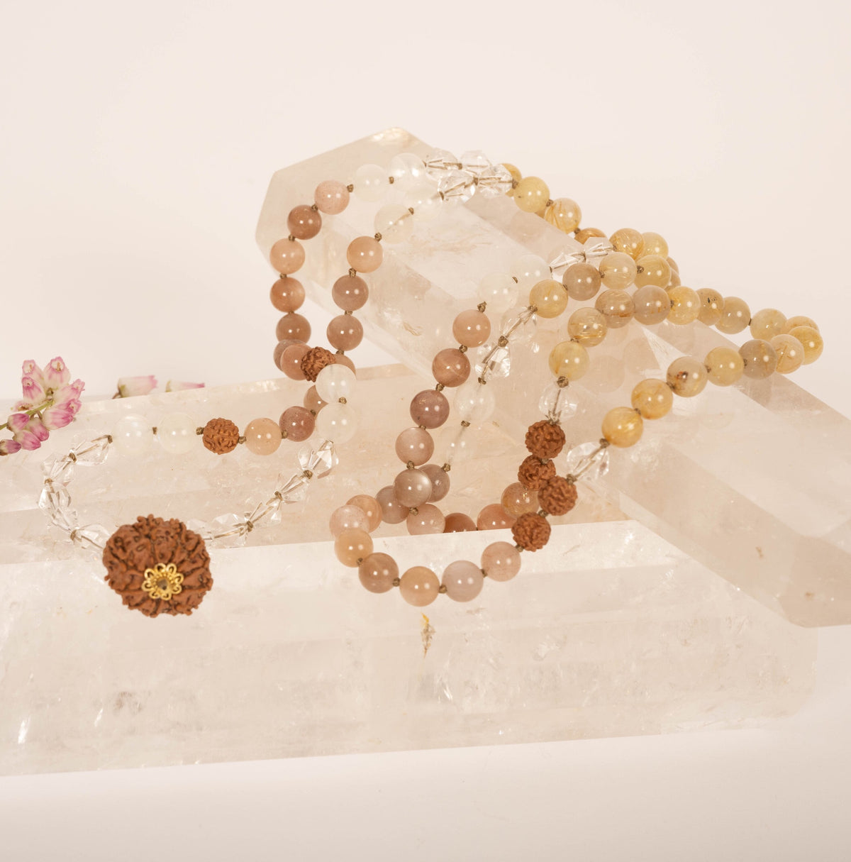 LIGHTWORKERS Mala | Narayan Rudraksha for Success & Protection