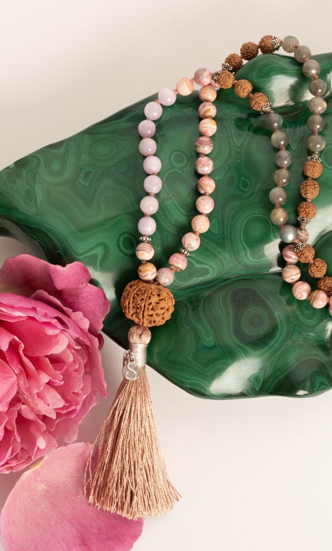 ANAHATA Awakening in Divine Love | Lakshmi (Abundance) Rudraksha Guru Bead