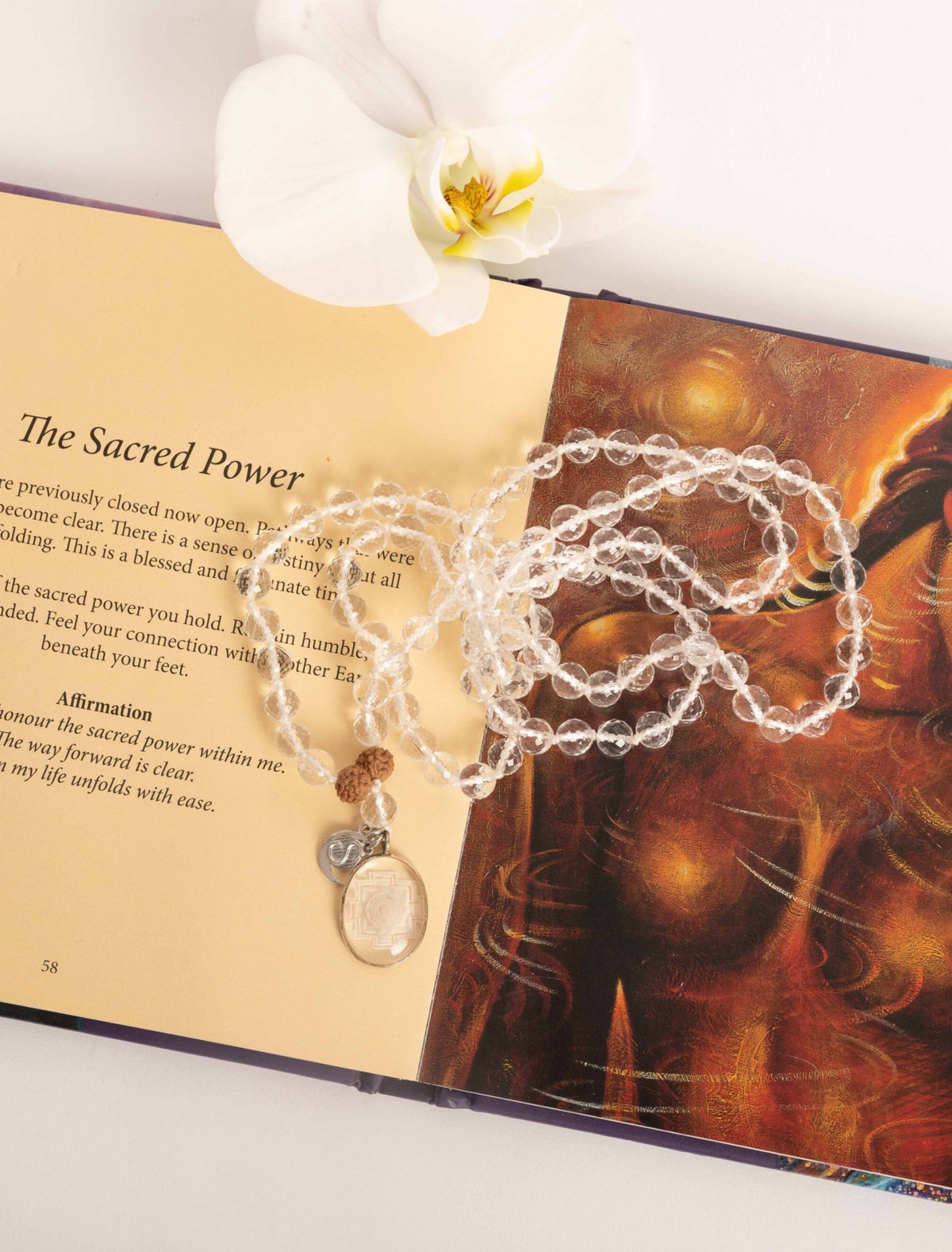 Sacred Power Mała Beads | Sri Devi Goddess Malas from Shivoham