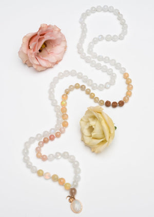 GRACE Fire Opal | 18k Rose Gold