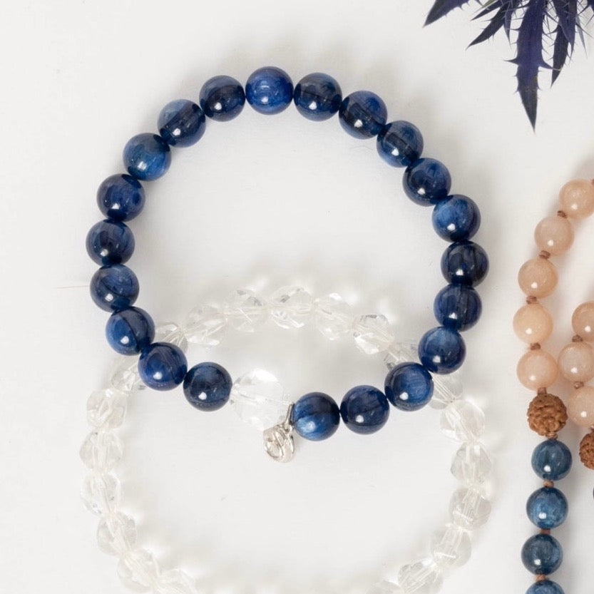 Buy Blue Kyanite Bracelet Bracelets for Women Cyanite Bracelet Healing  Crystal Bracelet String Bracelet Stress Relief Bracelet Kyanite Jewelry  Online in India - Etsy