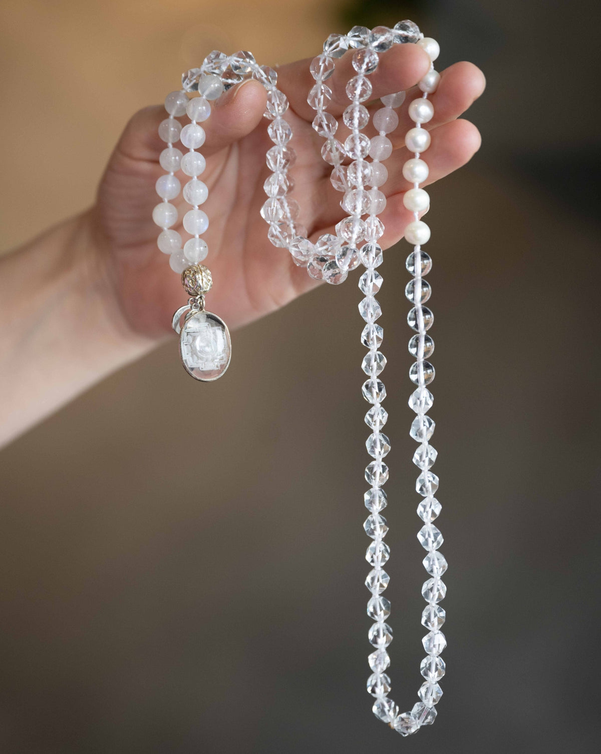 KUAN YIN White Light | Compassionate Self Love Mala